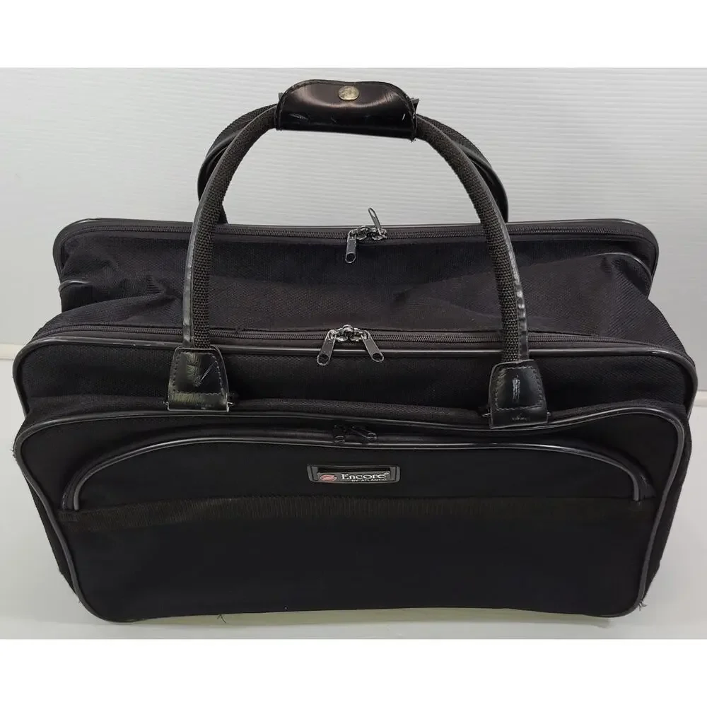 Vintage Encore By Atlantic Luggage Travel Black Bag